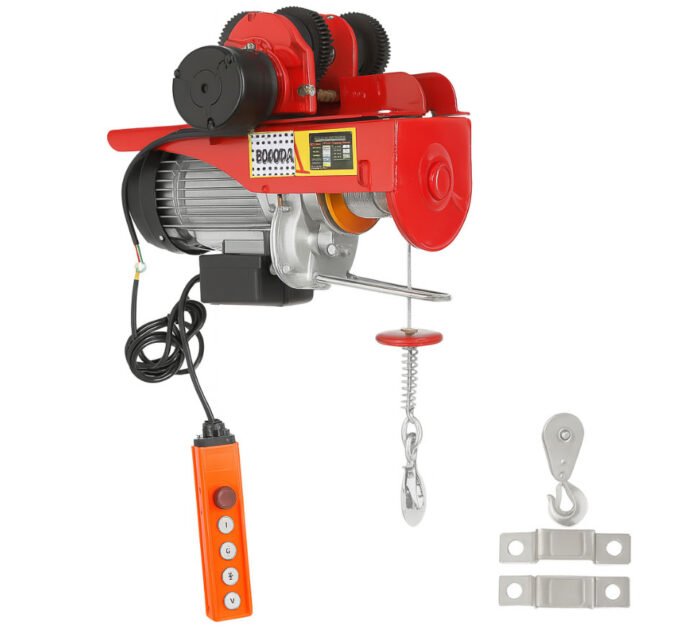 Electric Wire Rope Hoist With Electric Trolley