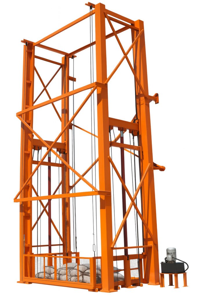 Hydraulic Double Mast Goods Lift - Image 2