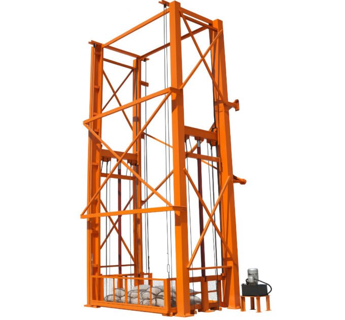 Hydraulic Double Mast Goods Lift