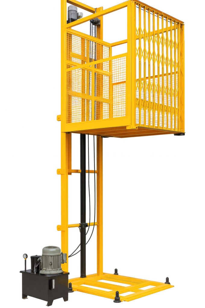 Hydraulic Single Mask Goods Lift - Image 2